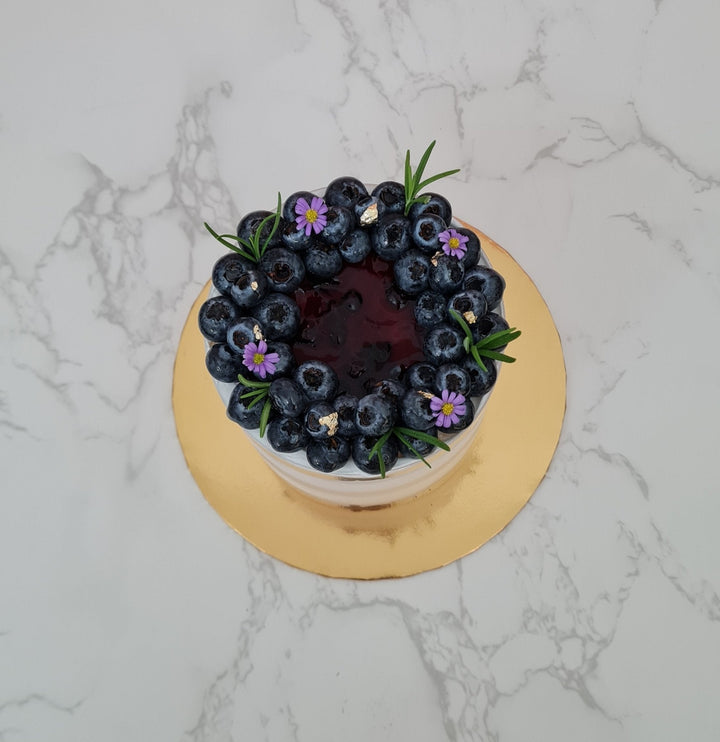 4" Mini Blueberry Cake - Whole Cake (Available Daily) - SK Homemade Cakes---