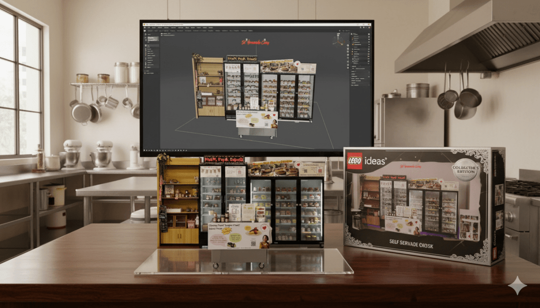 24/7 Cake Convenience – Inside SK Homemade Cakes' Island 88 Self-Service Kiosk - SK Homemade Cakes