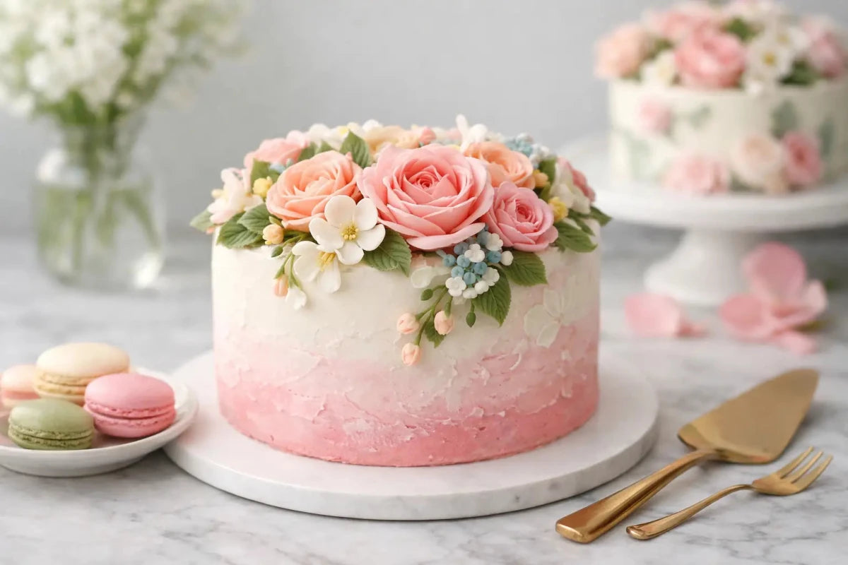 Flower Theme Cake Penang: How to Choose - SK Homemade Cakes