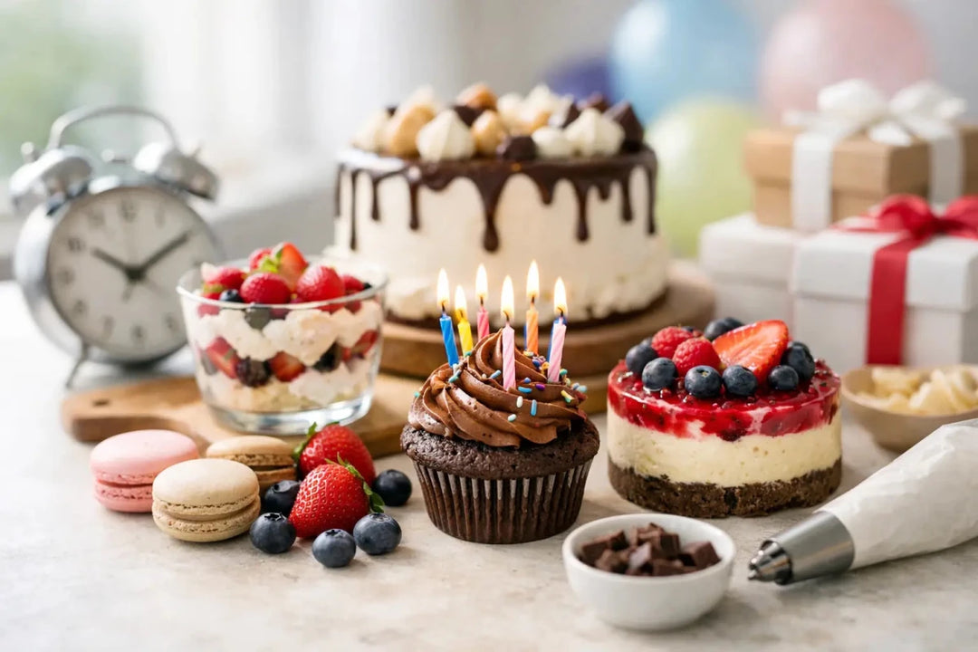 How to Plan Last Minute Birthday Desserts - SK Homemade Cakes