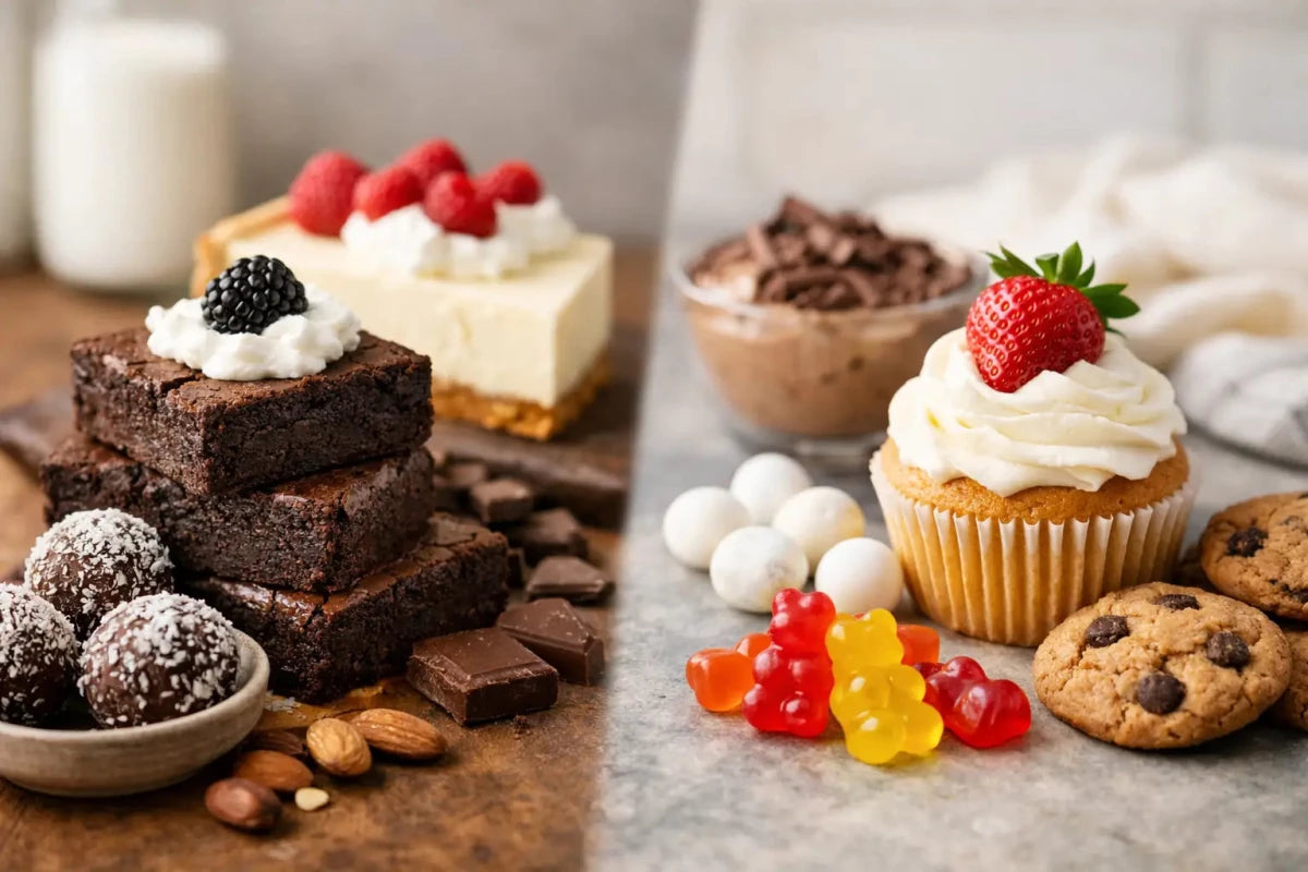 Keto Desserts vs Sugar Free: What Changes? - SK Homemade Cakes