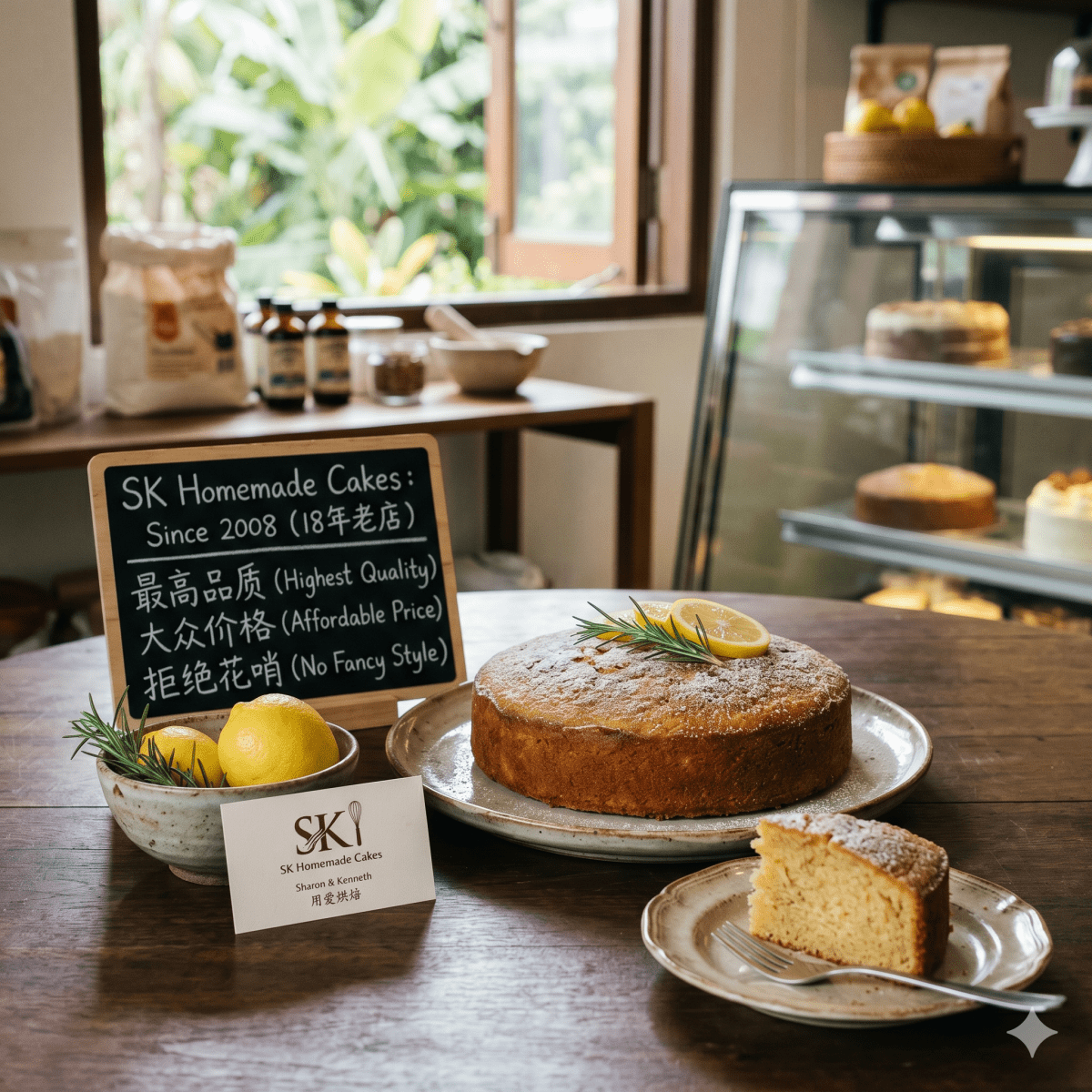 SK Homemade Cakes 从我们的家庭厨房，到你桌上的那份甜蜜 - SK Homemade Cakes
