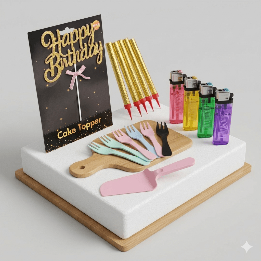 CELEBRATION ESSENTIALS & ADD-ONS - SK Homemade Cakes