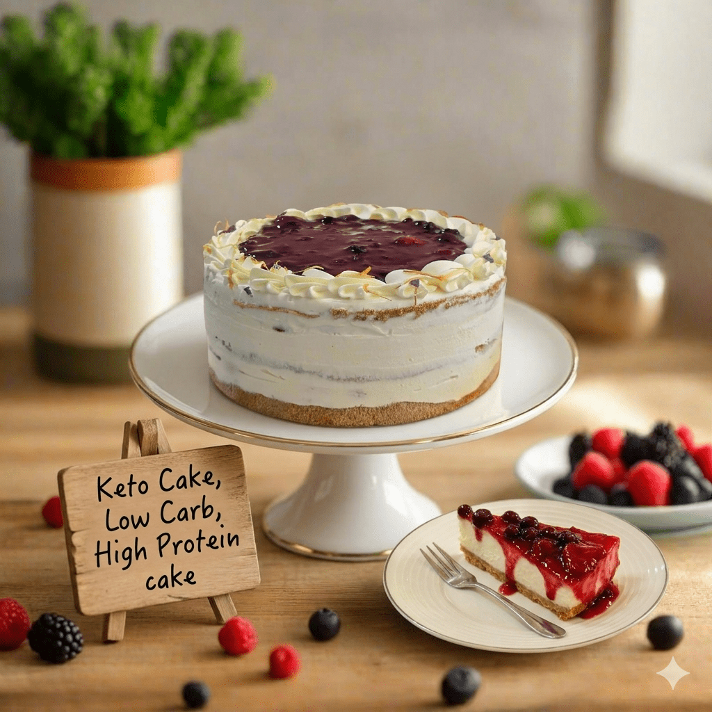 KETO-FRIENDLY CAKE (PRE-ORDER) GLUTEN-FREE & SUGAR-FREE - SK Homemade Cakes