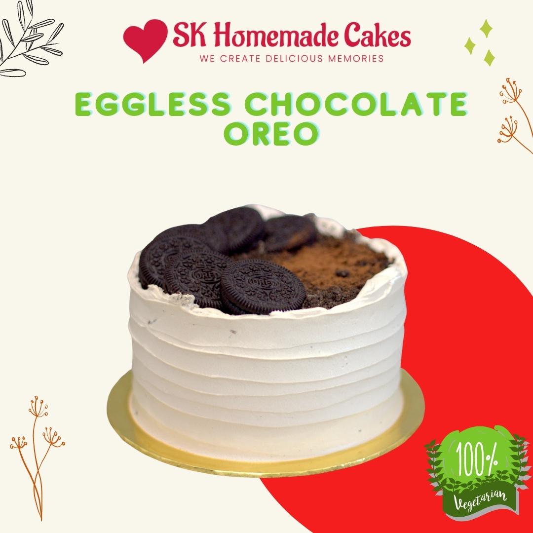 Lacto Vegetarian / Eggless Cake (Contain Dairy) - Available Daily - SK Homemade Cakes