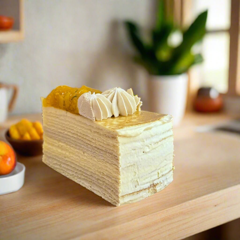 Mille Crepe 1pc Slice Cake (Available Daily) - SK Homemade Cakes