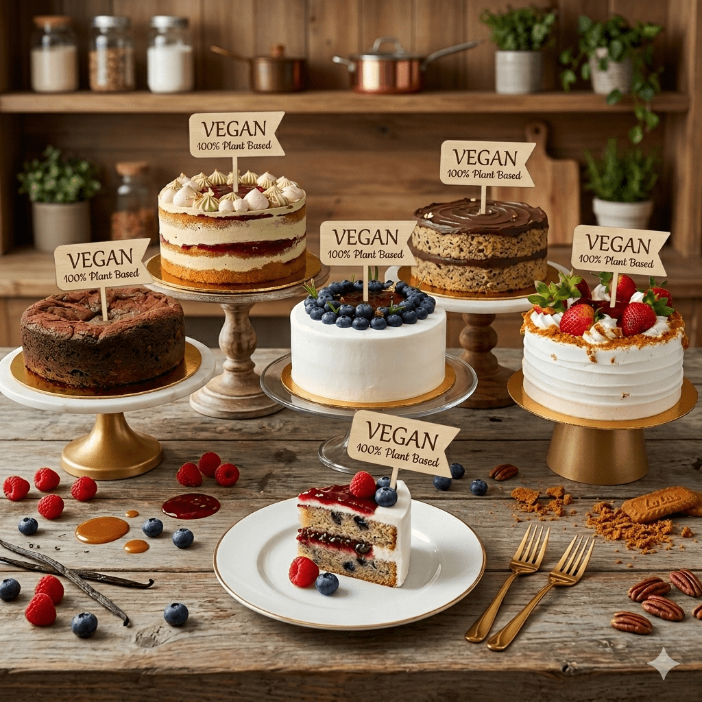 VEGAN CAKES (PRE-ORDER) - SK Homemade Cakes