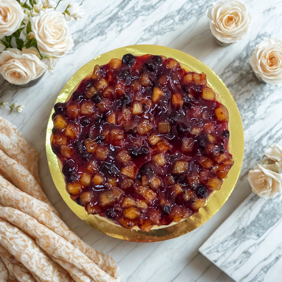 Apple Blueberry Cheesecake - Whole Cake (Available Daily)