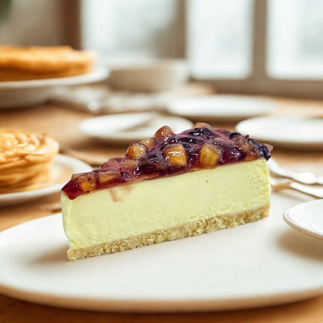 1pc Apple Blueberry Cheesecake - Slice Cake (Available Daily) - SK Homemade Cakes