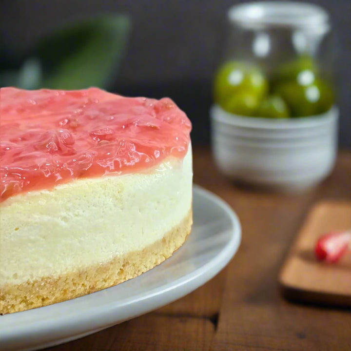 1pc Lychee Rose Cheesecake - Slice Cake (Available Daily) - SK Homemade Cakes