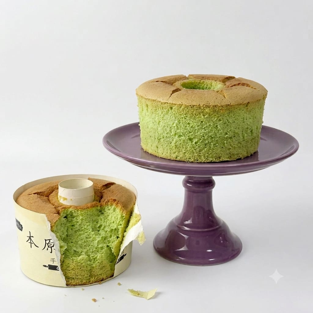 A Gluten-Free Pandan and layers by SK Homemade Cakes.