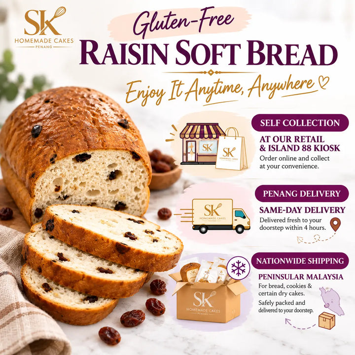 Promotional graphic for SK Homemade Cakes&