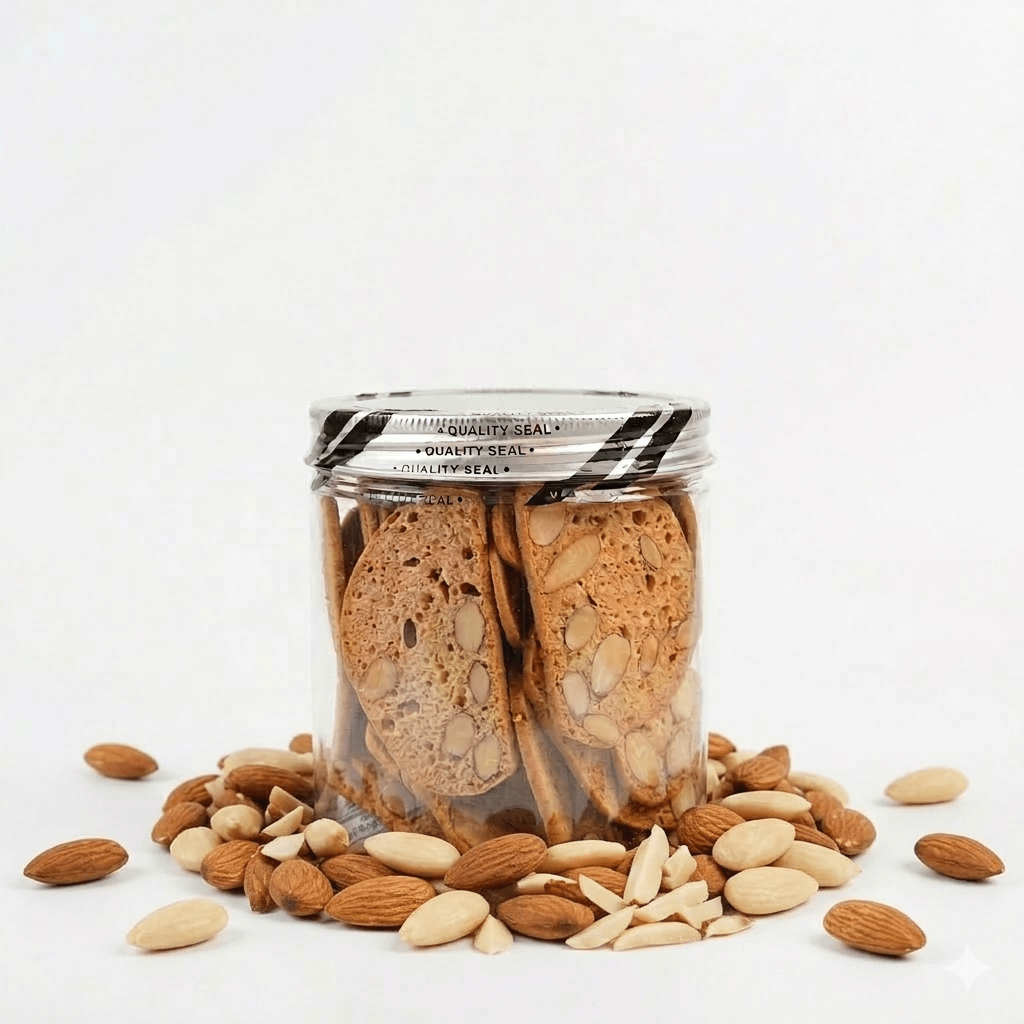 Almond Biscotti (Available Daily) - SK Homemade Cakes