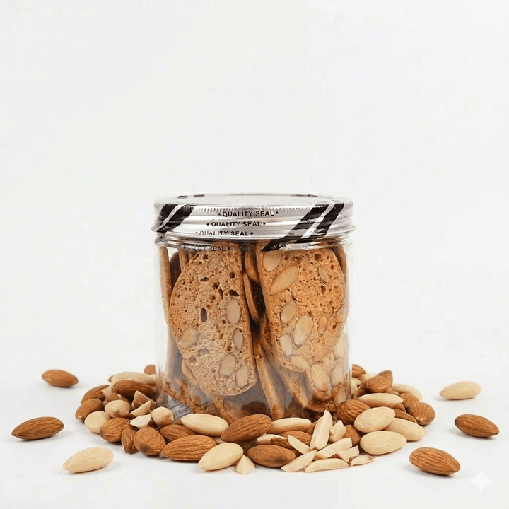 Almond Biscotti (Available Daily) - SK Homemade Cakes