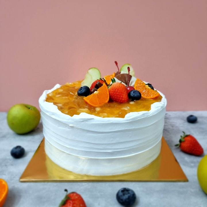 15cm Apple Cake - Whole Cake (Available Daily) - SK Homemade Cakes-Small 15cm--