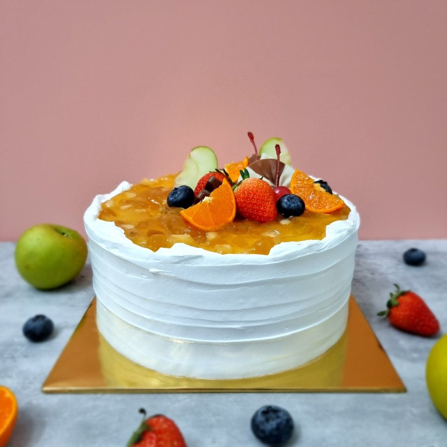15cm Apple Cake - Whole Cake (Available Daily) - SK Homemade Cakes-Small 15cm--