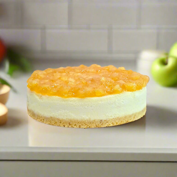 Apple Cheesecake - Whole Cake (Available Daily) - SK Homemade Cakes