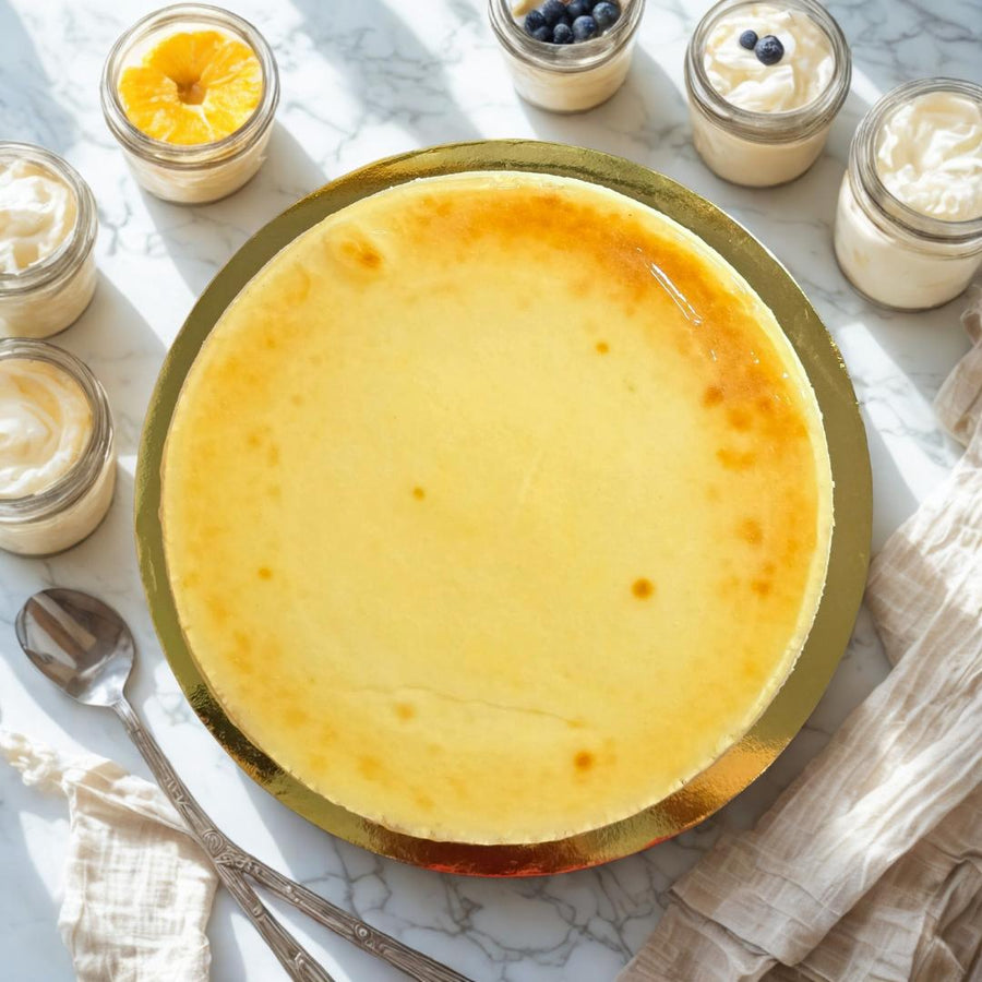 Baked Cheesecake - Whole Cake (Available Daily) - SK Homemade Cakes