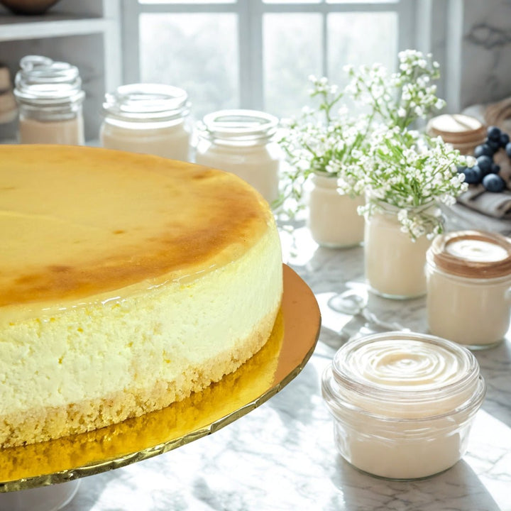 Baked Cheesecake - Whole Cake (Available Daily) - SK Homemade Cakes