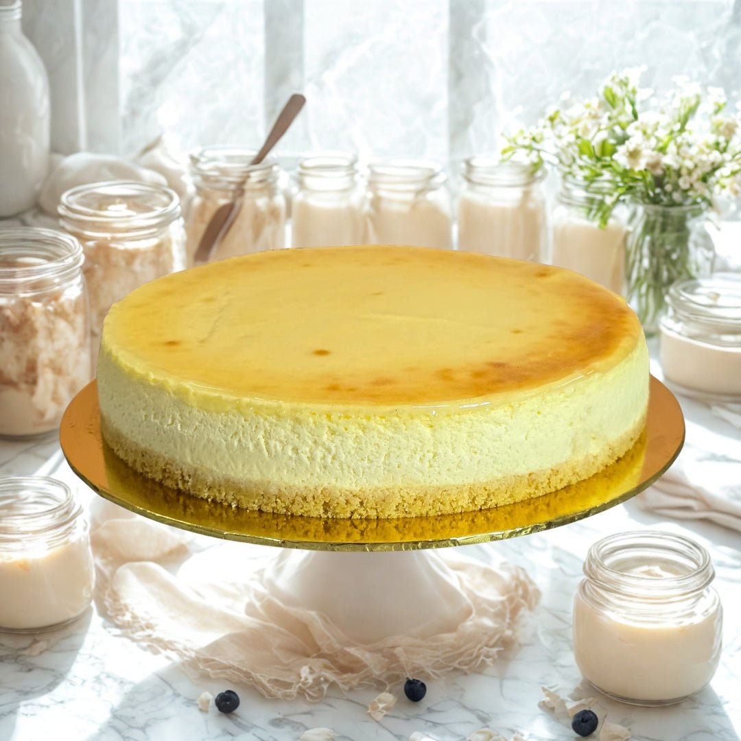 Baked Cheesecake - Whole Cake (Available Daily) - SK Homemade Cakes