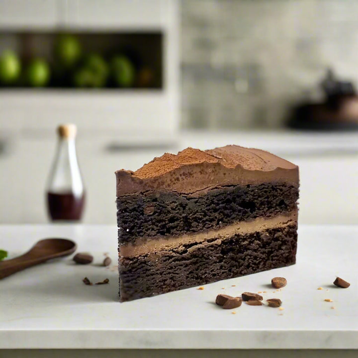 Belgium Dark Chocolate Cake - Whole Cake (5-days Pre-order) - SK Homemade Cakes-Small 15cm--