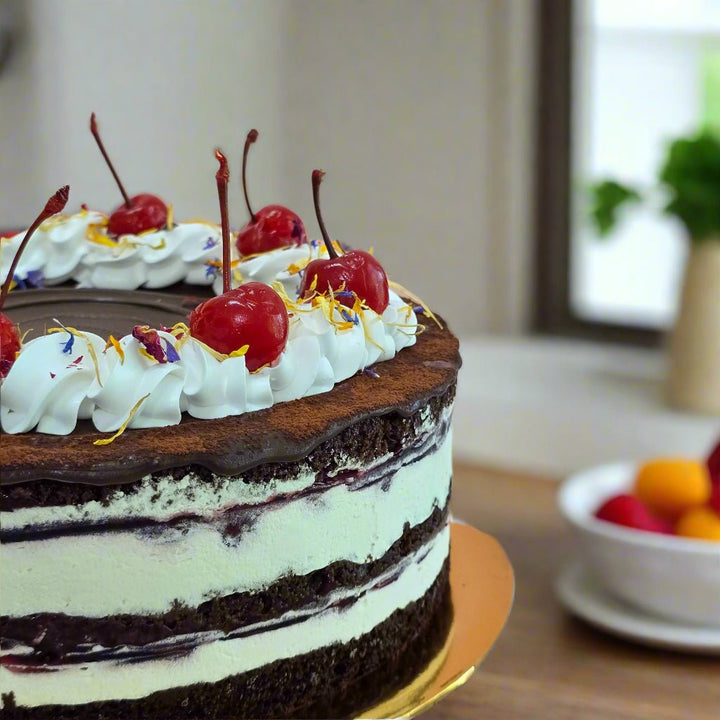 Black Forest Gateau (BFG) - Whole Cake (5 - days Pre - order) - SK Homemade Cakes