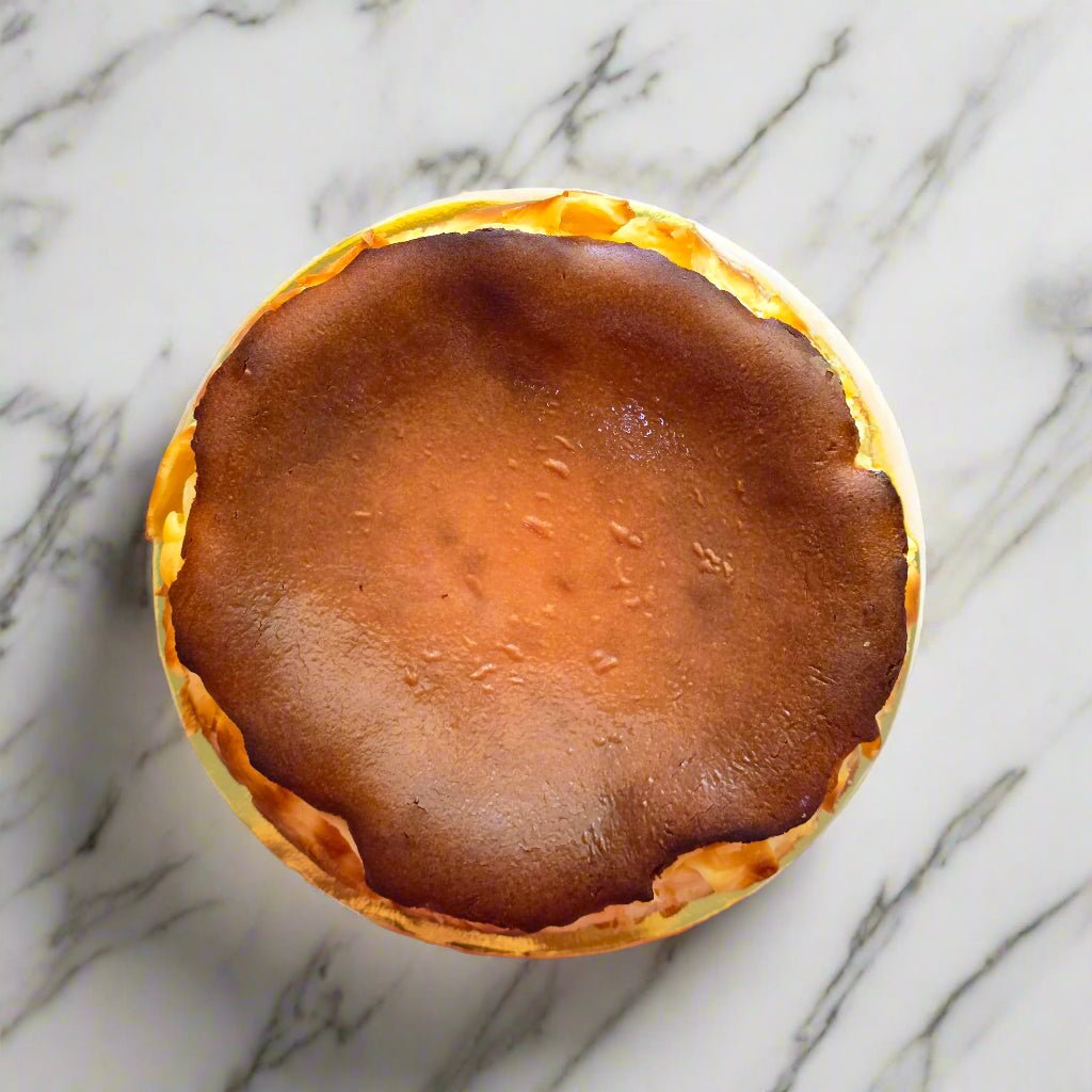 Burnt Cheesecake - 9" Whole Cake (Available Daily) - SK Homemade Cakes