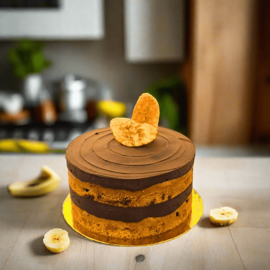 Chocolate Bananier Cake - Whole Cake (3 - days Pre - order) - SK Homemade Cakes