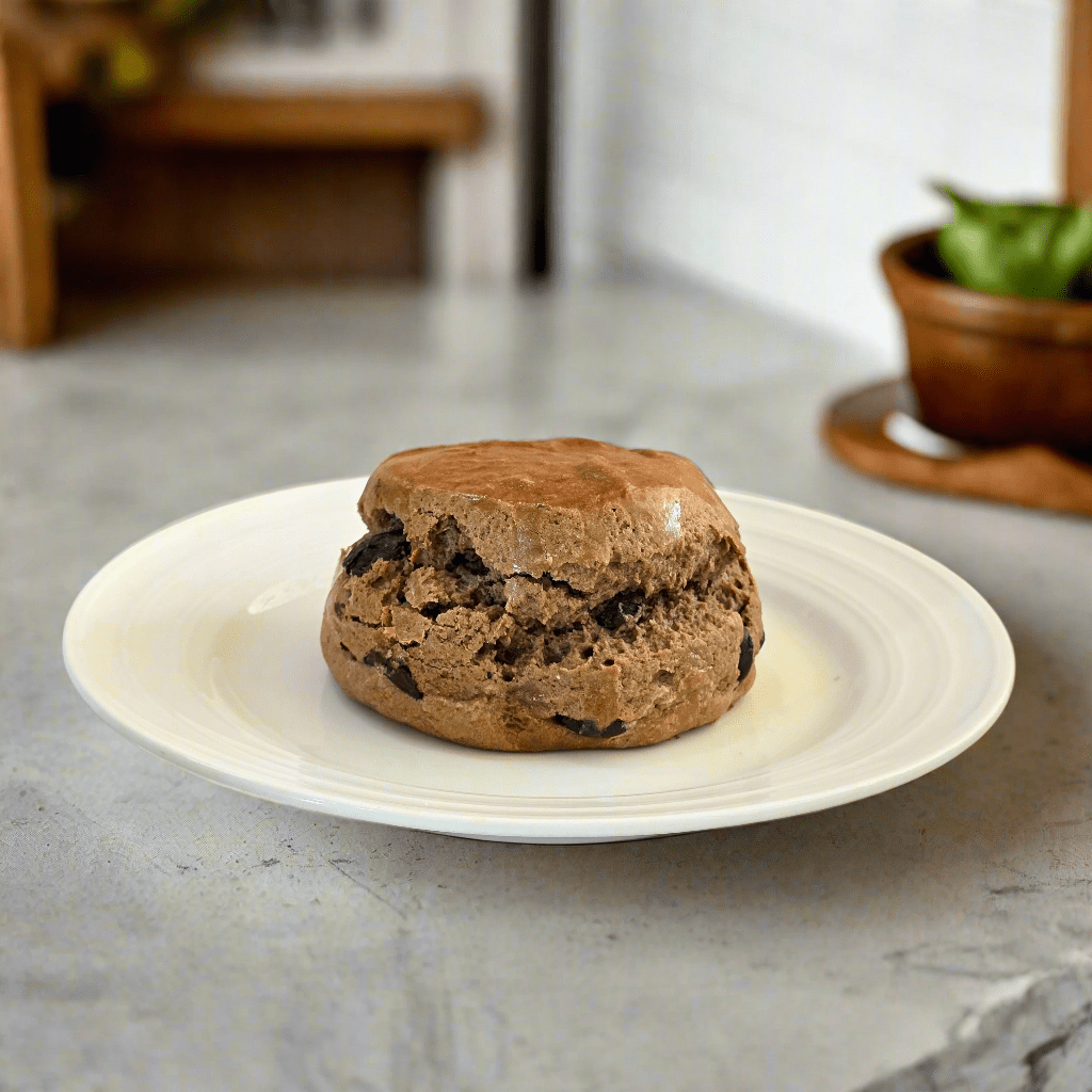 Chocolate Scone 58% El Pao with Yuzu Cream Cheese (Available Daily) - SK Homemade Cakes