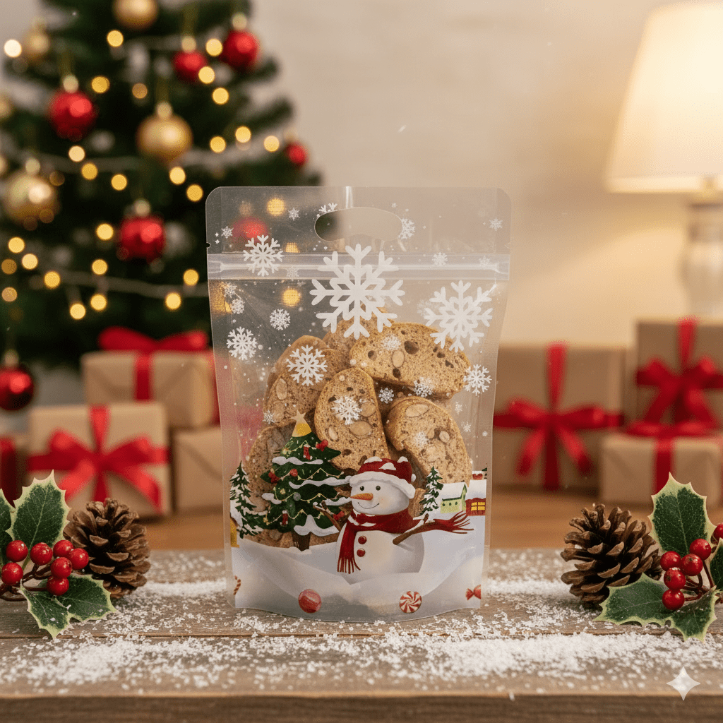 Christmas Almond Biscotti - (Available Daily) - SK Homemade Cakes