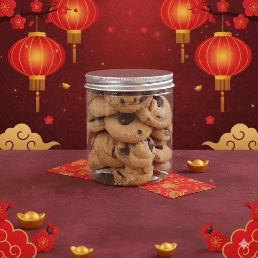 Classic Chocolate Chip Cookies - Plant Based (Available Daily) - SK Homemade Cakes