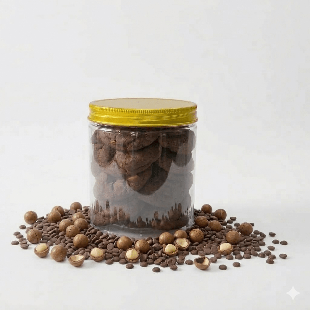 Dark Choc Macadamia Cookies - Plant Based (Available Daily) - SK Homemade Cakes