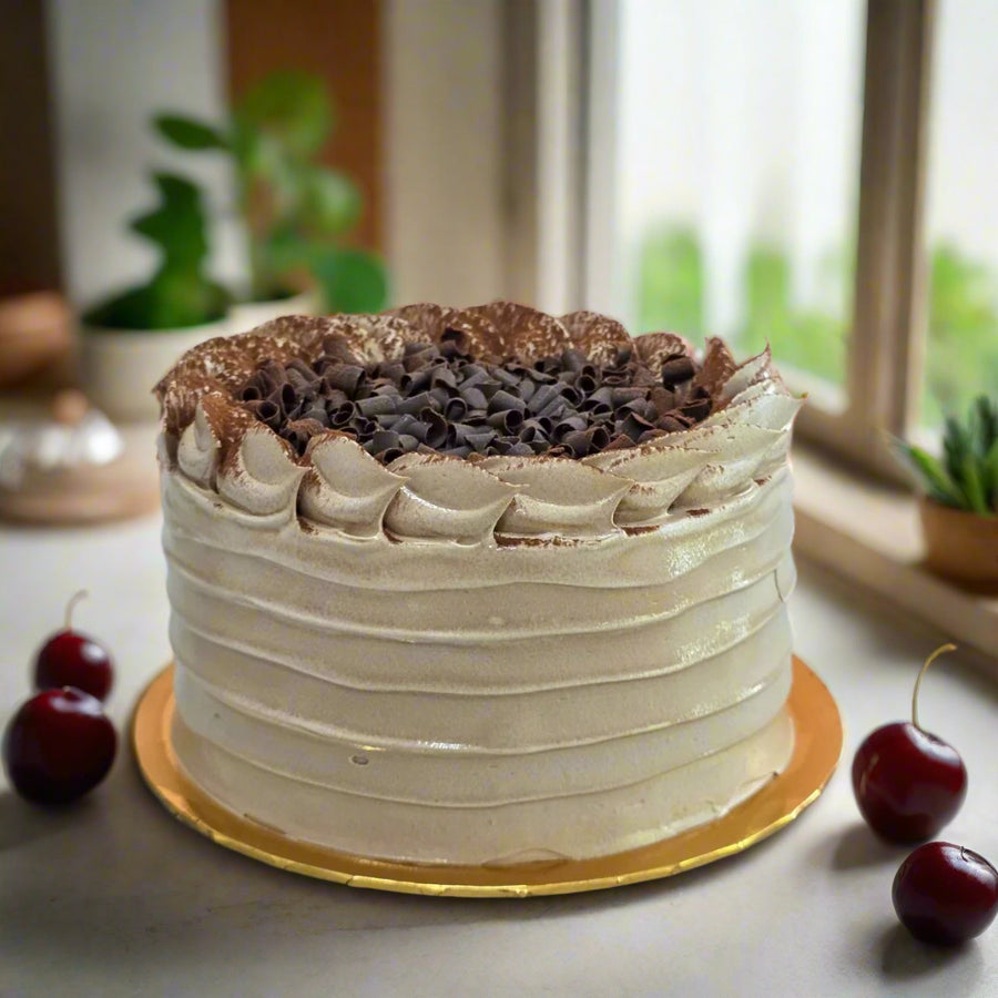 Eggless Black Forest Cake - Whole Cake (5 - days Pre - order) - SK Homemade Cakes