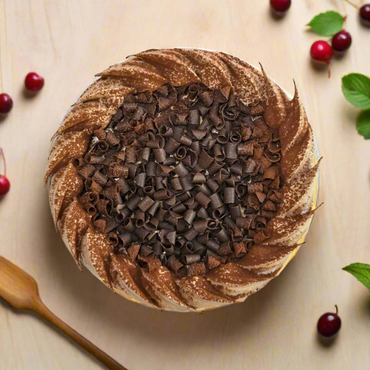 Eggless Black Forest Cake - Whole Cake (5 - days Pre - order) - SK Homemade Cakes