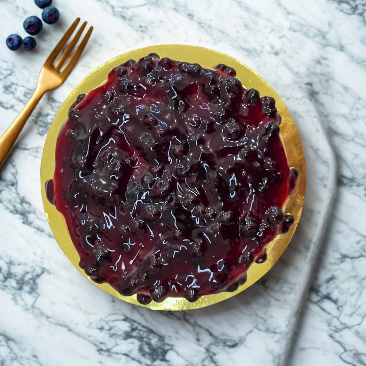 Eggless Blueberry Cheesecake - Whole Cake (Available Daily) - SK Homemade Cakes