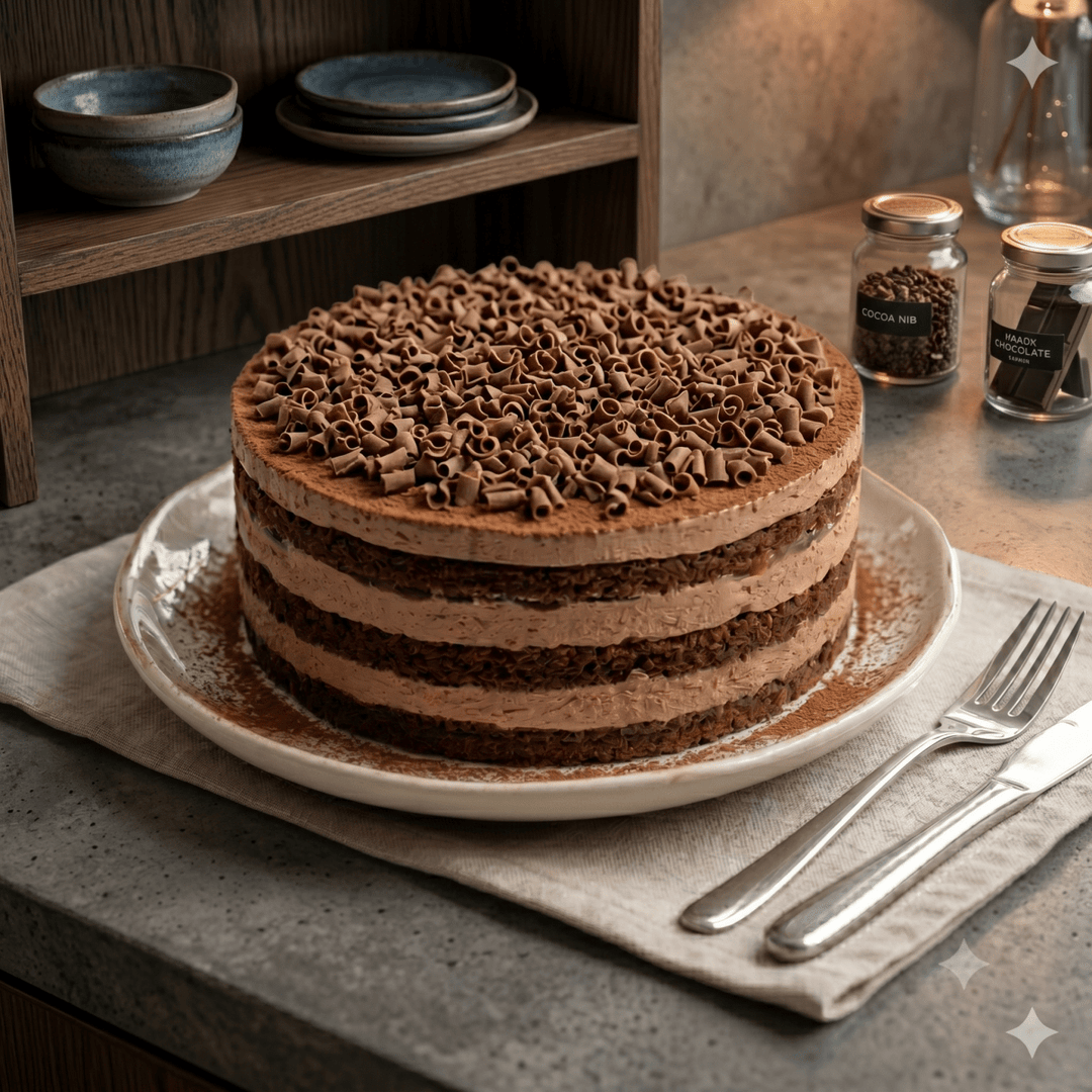 Gluten Free &amp; Dairy Free Santo Tomas Chocolate Cake - 15cm Whole Cake - SK Homemade Cakes