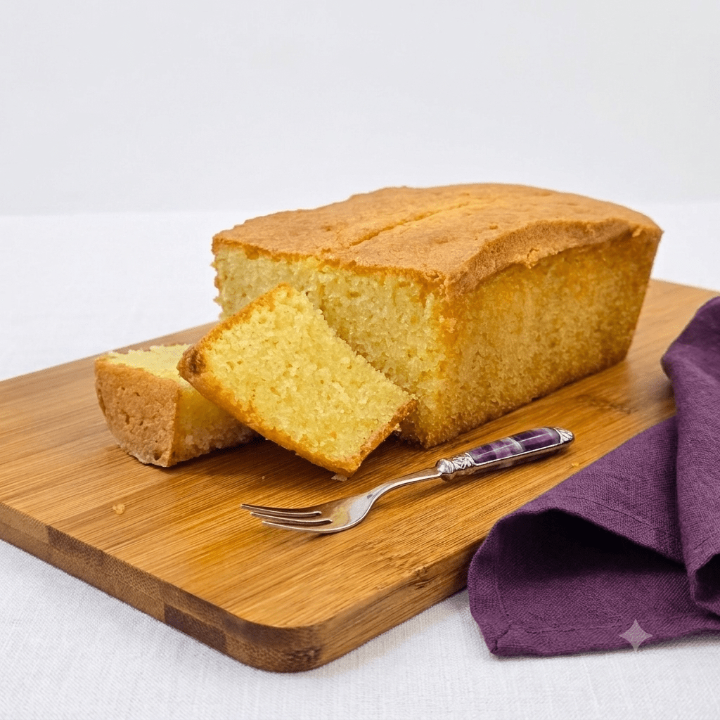 Gluten-Free Golden Churn Butter Cake - Loaf Cake - SK Homemade Cakes