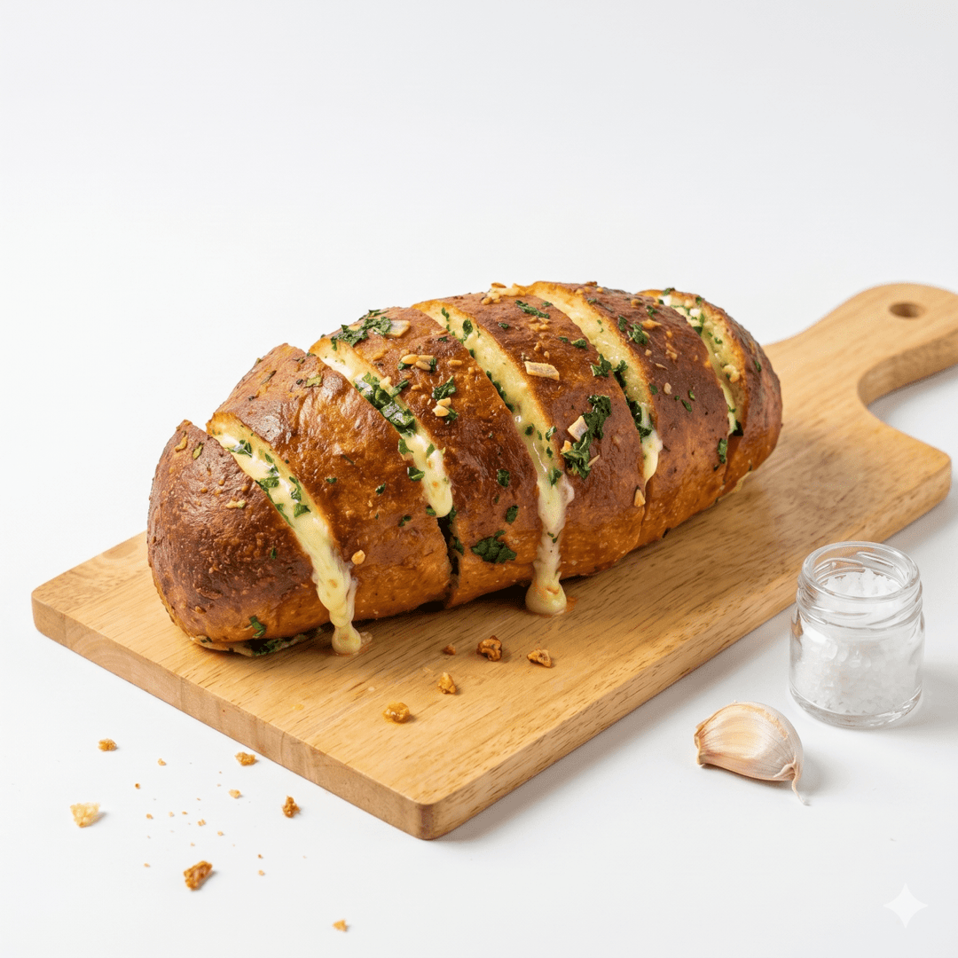 GLUTEN - FREE KOREAN CREAM CHEESE GARLIC BREAD - Available Daily - SK Homemade Cakes