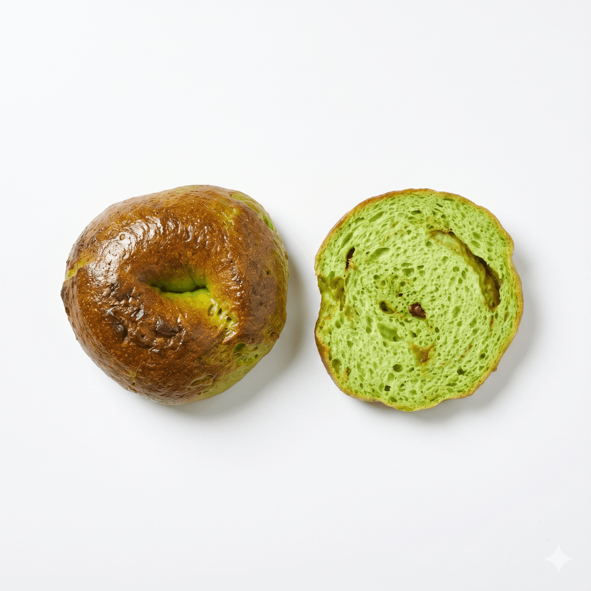 Gluten - Free Pandan Bagels - (Available Daily) - SK Homemade Cakes