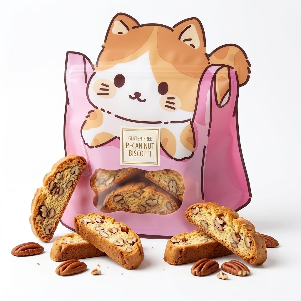Gluten Free Pecan Nut Biscotti- (Available Daily)