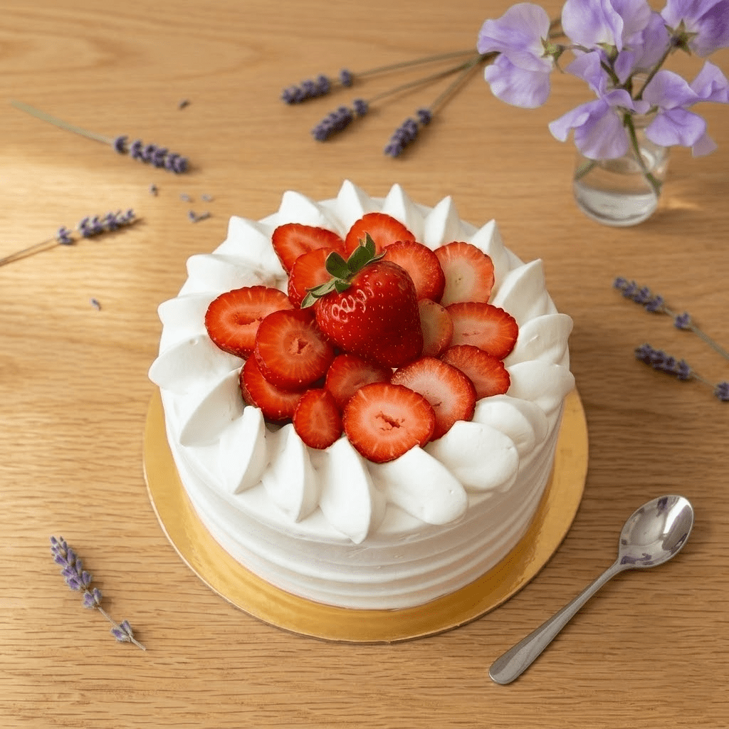 Gluten-Free Strawberry Cake - Customise Whole Cake ( 3 days pre-order) - SK Homemade Cakes