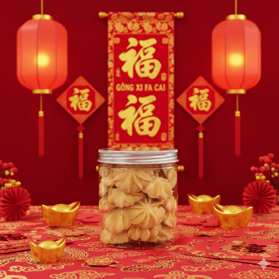 Golden Churn Melting Moment Butter Cookie - Eggless (Available Daily) - SK Homemade Cakes