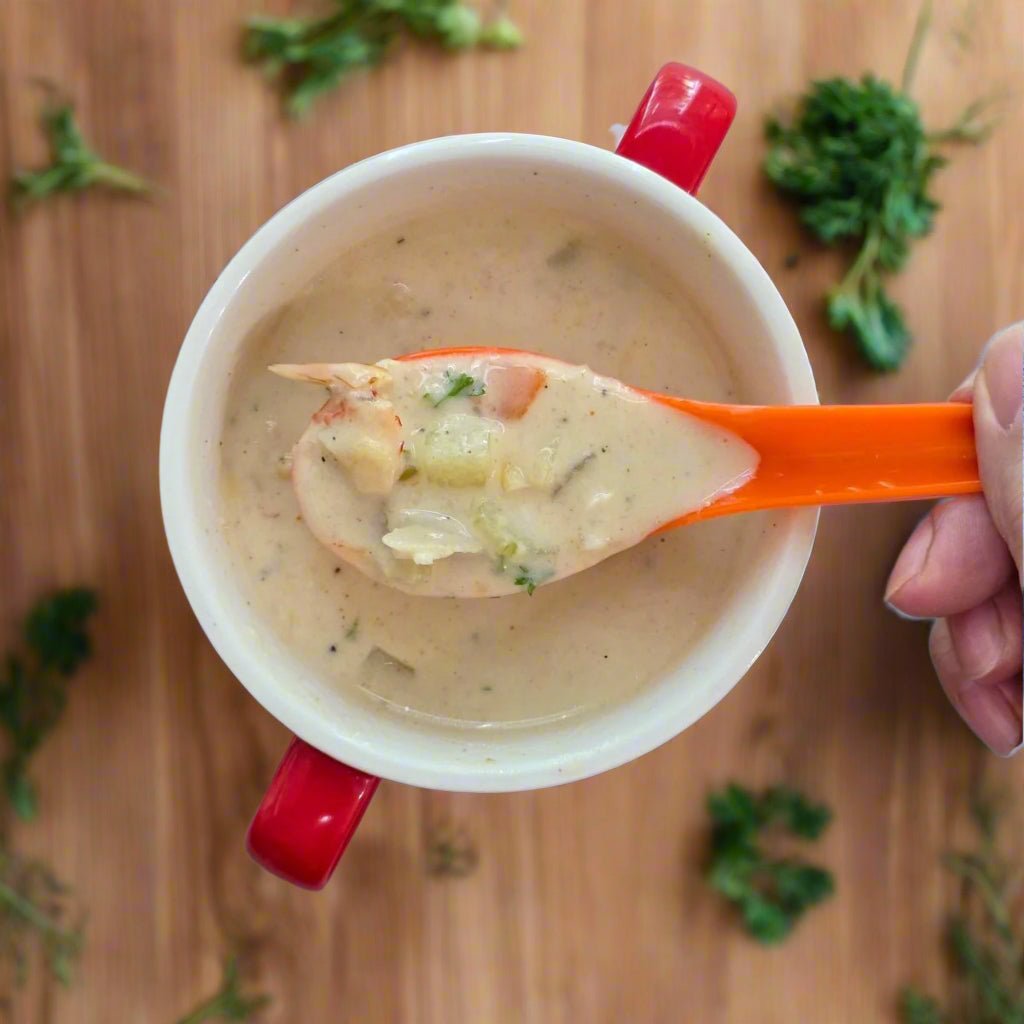 Gourmet Seafood Chowder Soup 250g - Available Daily - SK Homemade Cakes
