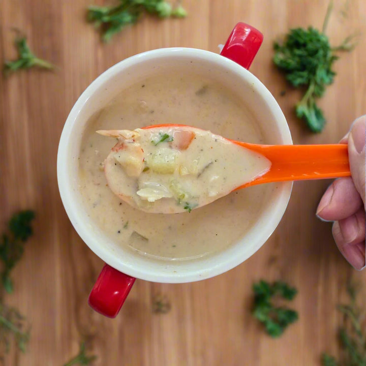 Gourmet Seafood Chowder Soup 250g - Available Daily - SK Homemade Cakes