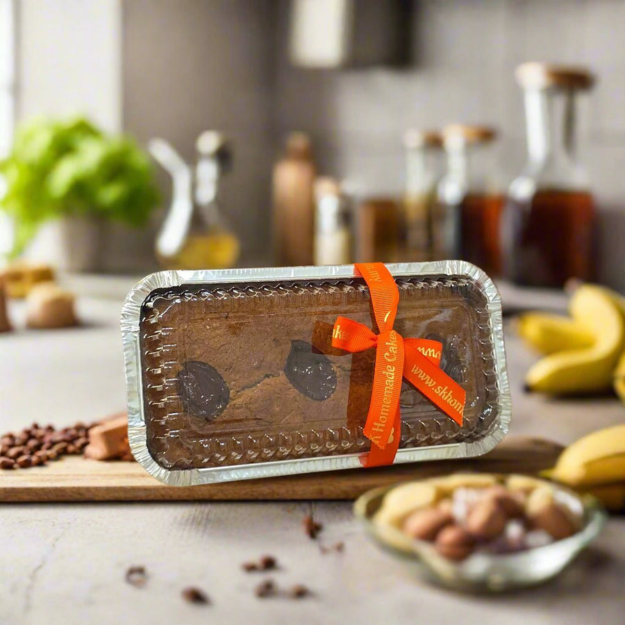 Grandma's Chocolate Banana Cake - Loaf Whole Cake (Available Daily) - SK Homemade Cakes