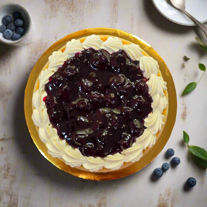 Keto Blueberry Cheesecake (Sugar Free & Gluten Free) - Whole Cake (5 days Pre - order) - SK Homemade Cakes