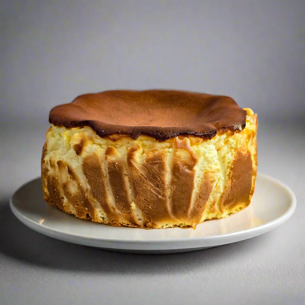 Keto Kampung Burnt Cheesecake (Sugar Free & Gluten - Free) - Whole Cake (5days Pre - order) - SK Homemade Cakes