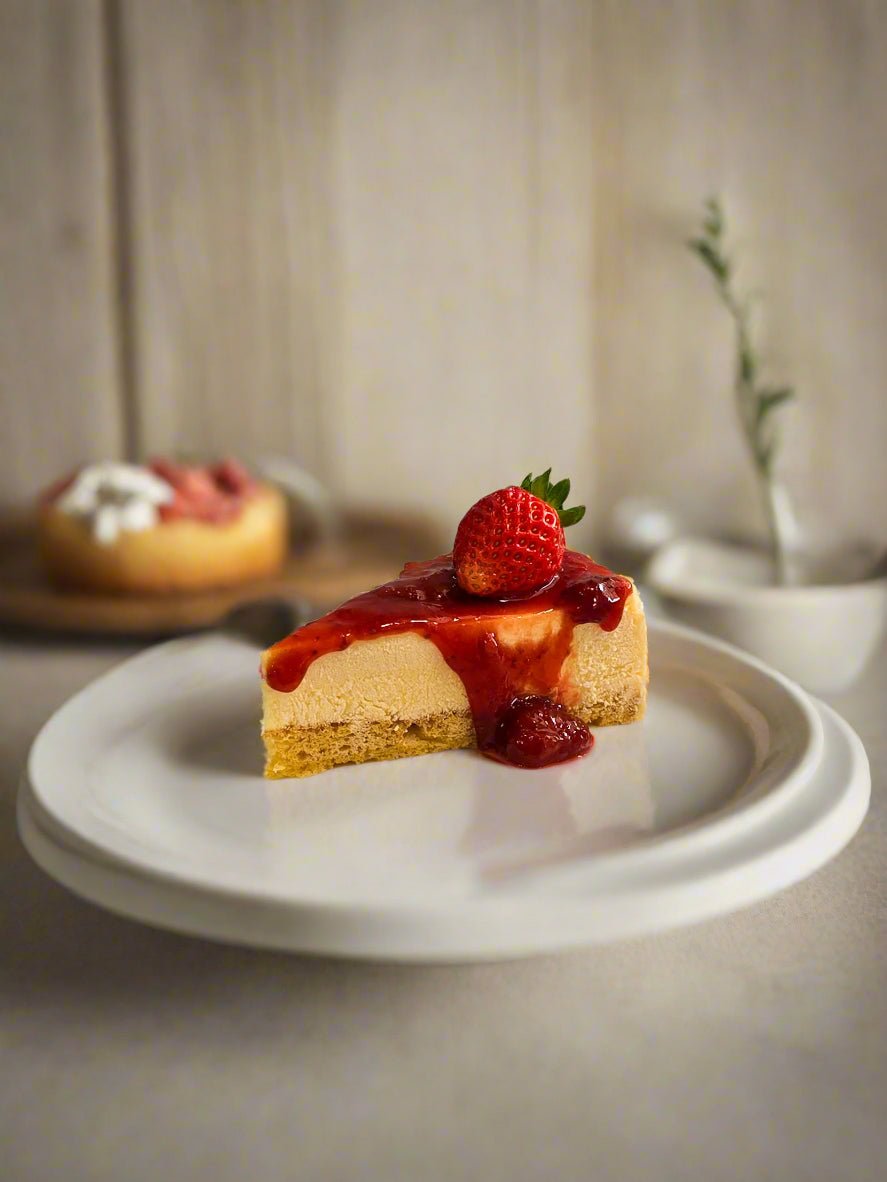 Keto Strawberry Cheesecake (Sugar Free & Gluten Free) - 1pc Slice Cake (Available Daily) - SK Homemade Cakes