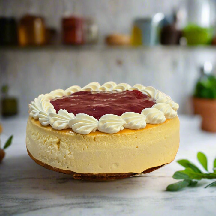 Keto Strawberry Cheesecake (Sugar Free & Gluten Free) - Whole Cake (5 days Pre - order) - SK Homemade Cakes