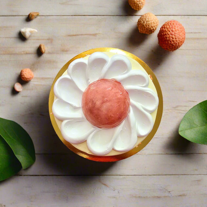 Lychee Rose Cake - Whole Cake (5 - days Pre - order) - SK Homemade Cakes